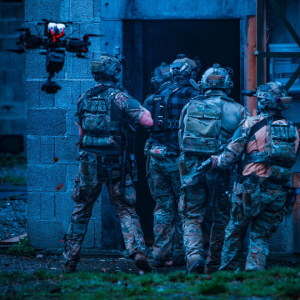 Tactical operators breach as WarpCam® FPV captures the action up close. #WarpCam #TacticalCinematic