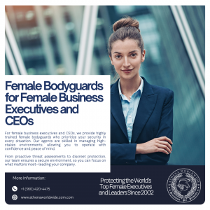 Female Bodyguards for Female CEOs