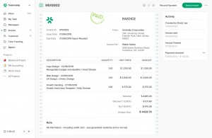 Invoicing