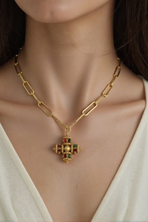 Opulence Necklace Crystal 2