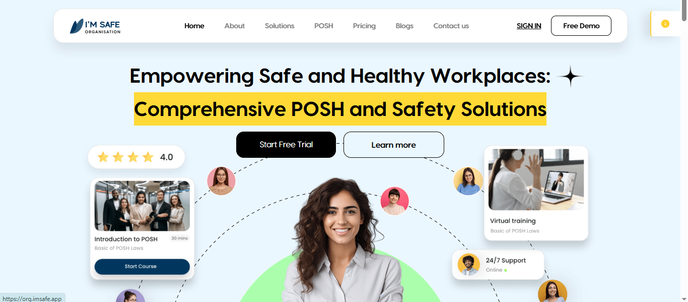 I’m Safe Organisation Wins POSH Tech Innovator Award at POSH Conclave 2024