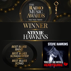 Stevie Hawkins Shines Bright with Three Wins at the 2025 Radio Music Awards