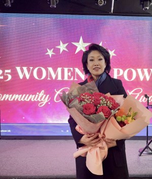 Sandy (Ying) Li Honored at the Women In Power Event