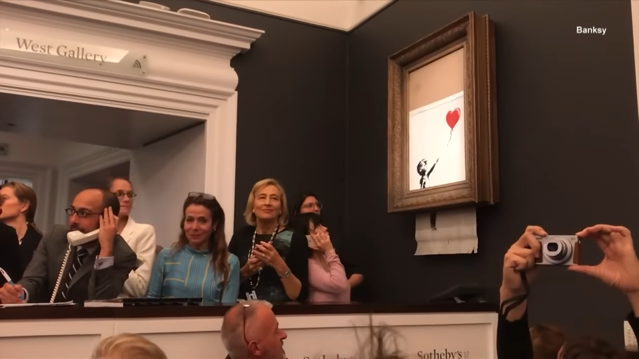 Banksy’s Shredded Painting Sells for Record $25.4 Million–Now Just Cereal Launches ‘Banksy’s Shredded Wheat’