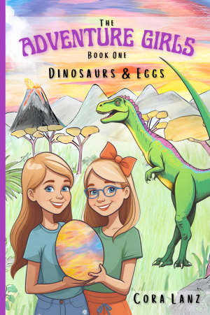 The Adventure Girls: Dinosaurs & Eggs Cover