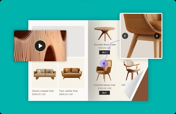 engaging experience with multimedia