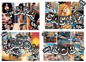 Cover of murder mystery The way they leave by Sima B. Moussavian