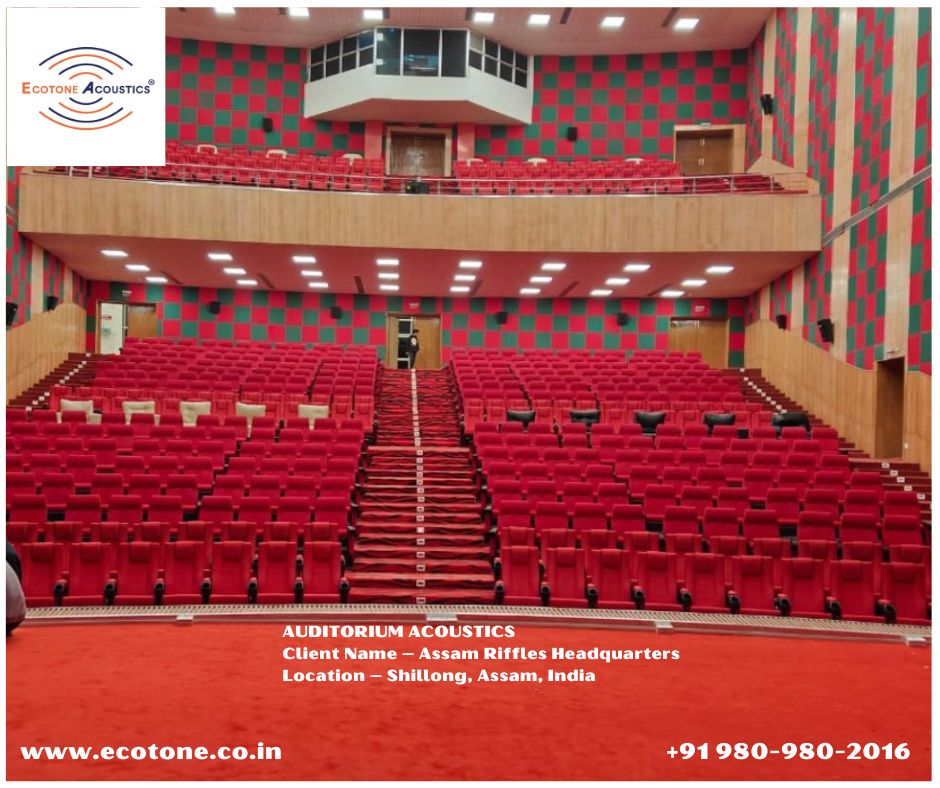 Ecotone Acoustics Revolutionizes Auditorium Acoustics with Advanced Solutions