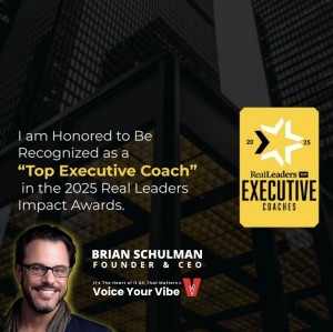 Brian Schulman receives Top Executive Coach award