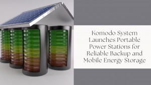 Komodo System Launches Portable Power Stations for Reliable Backup and Mobile Energy Storage