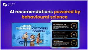 AI recommendations engine, powered by Behavioural Science