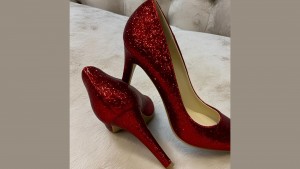 red women heels