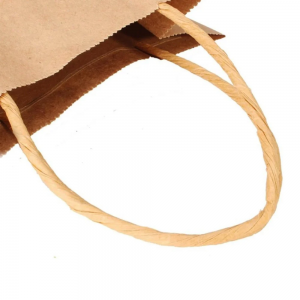 kraft paper bag with twisted handles debbie 10 x 5 x 13 250pcs ampack 19398203932830