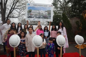Children of Sadhu Vaswani Gurukul at the Sadhu Vaswani Center for World Peace Ground Breaking