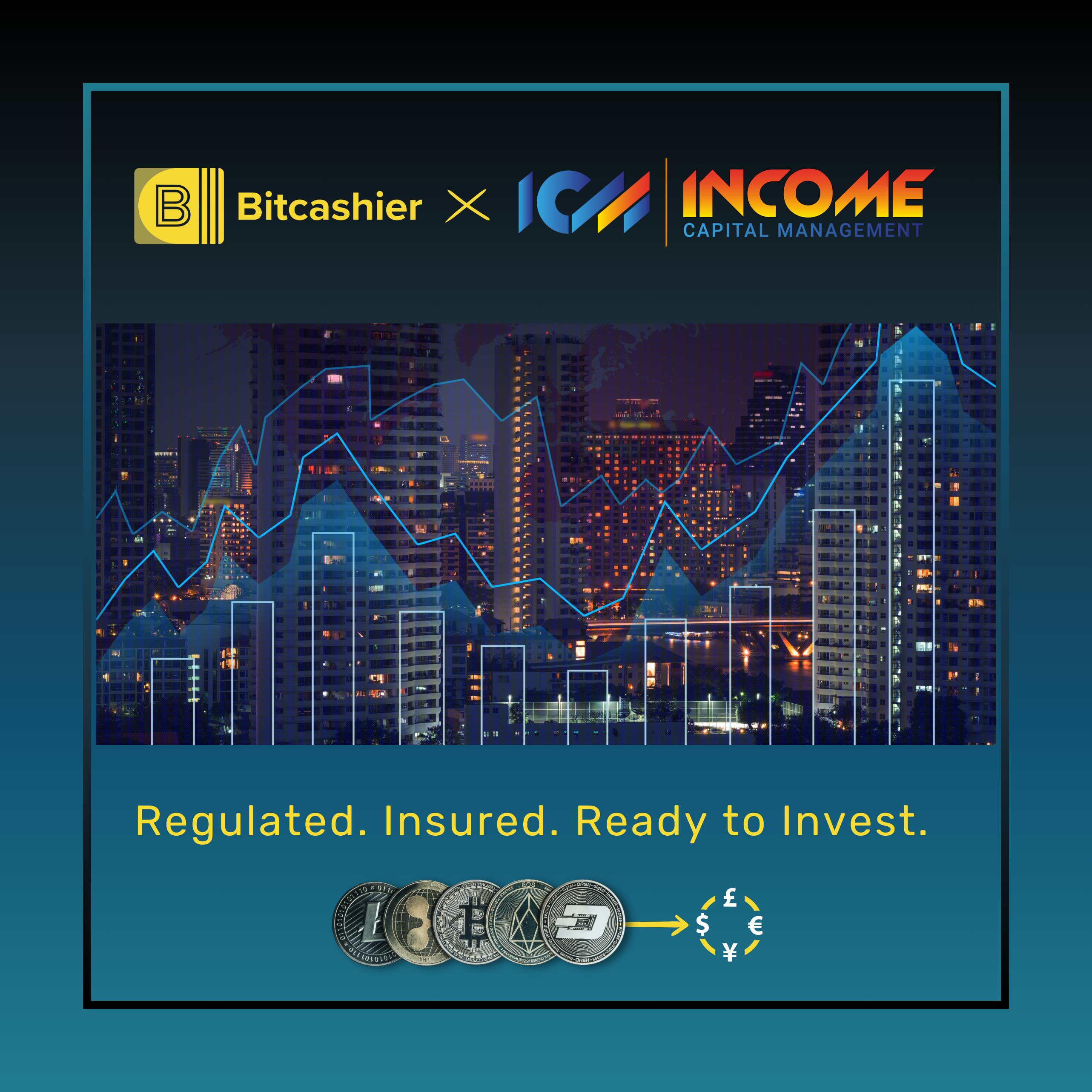 Income Capital Management Announces Strategic Partnership with Bitcashier to Enable Crypto-Based Client Transactions