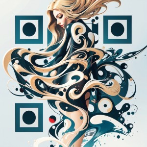 QR code art