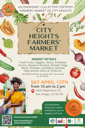 March Ascendkemet Collective Certified Farmers Market of City Heights 3