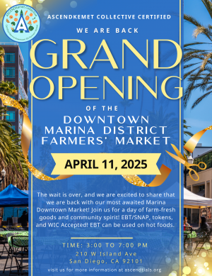 Reopening of Marina Market 1