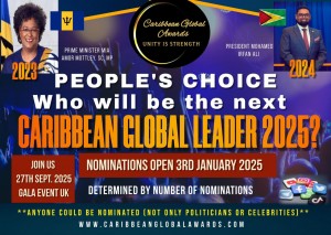 Caribbean Global Awards 2025 Nominations Close April 30: Celebrate Global Contributions to the Region