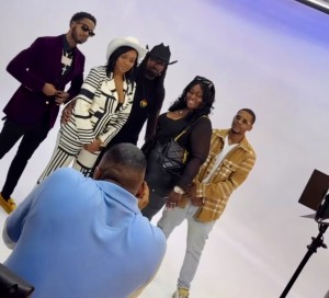 MAP Family L-R: IAmWill, Sha Watkins, Brotherhood Haze, Ash Cash, IAmKingDe