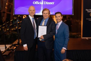 Right to Left: Trent Smyth, CSA CEO; Chris Whipple; CSA SVP Drew Davis