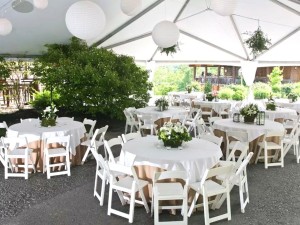 tent table and chair rentals