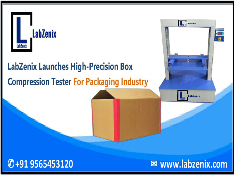 LabZenix Launches High-Precision Box Compression Tester For Packaging Industry