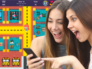 GEAR UP role-playing game to prepare high school students for college admission and alternate career