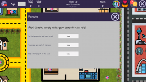 GEAR UP role-playing game to prepare high school students for college admission and alternate career