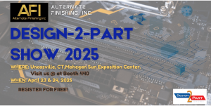Alternate Finishing, Inc. at the Design-2-Part Show 2025