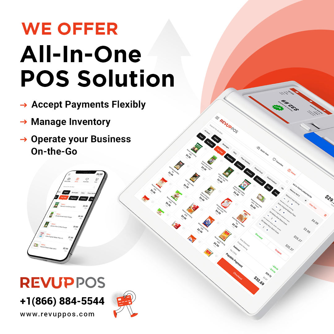RevUp POS Enhances Its POS Features for Retail Shops and Restaurants to Boost Efficiency