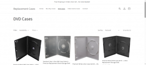 Multi-Disc DVD Replacement Cases – 1 to 12 Disc Storage Shells