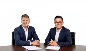 Creative Group CEO with Encor CEO 