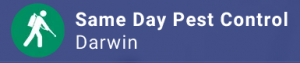 same day pest control Darwin logo
