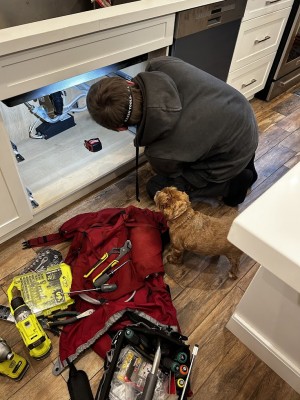 Dishwasher installation