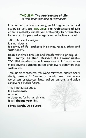 TAOLISM COVER BACK ONLY 4 13 2025