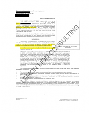 Verified timeshare release letter issued after a successful cancellation by Lemon Lion Consulting