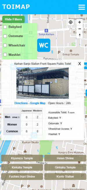 TOIMAP - Find the Best Toilet with TOIMAP