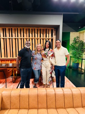 Left to Right: Peter Thomas, Shanté Paige, Najah Jackson, Dr. Alduan Tartt