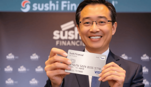 Sushi Financial Services Launches Visa Platinum Credit and Debit Card Exclusively for Sushi Purchases