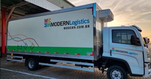  Trucks Modern Logistics