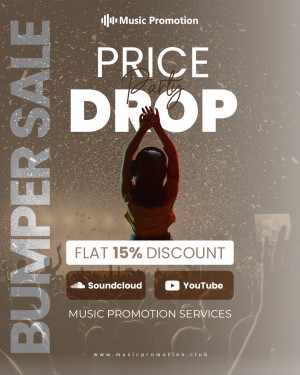 Month End Sale on Music Promotion Services