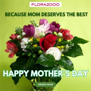 This Mother’s Day, say thank you with the beauty of blooms.
