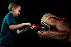 TRex Teeth Brushing HollyChrisPhotography DOf 7892
