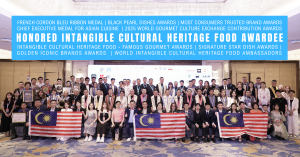 Group Photo of The Prestigious French Cordon Bleu Honor and Awards Ceremony 2025