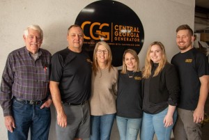 The Central Georgia Generators team proudly serving customers across the U.S. with reliable power.