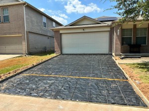 Concrete Driveway - Under Construction