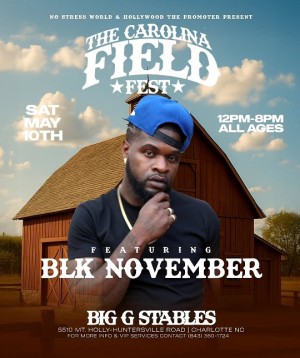 BLK Flyer Carolina Field Fest 50 50