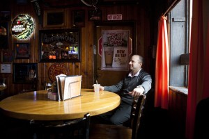 Chris Pondoff, co-host of Pondoff’s Anonymous, photographed at Friday’s South.