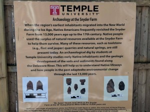 The area has a rich archaeological heritage